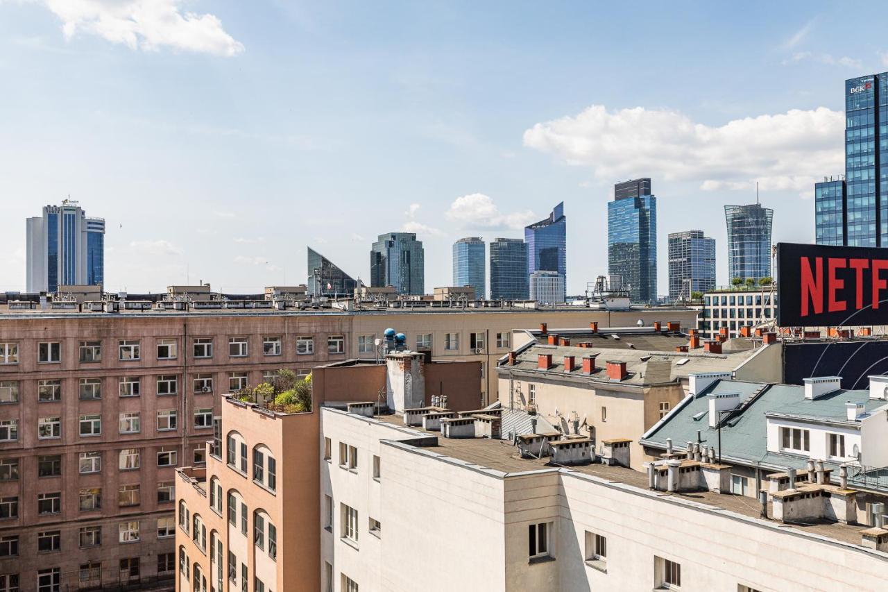 Superapart Chalubinskiego 9 Warschau Buitenkant foto